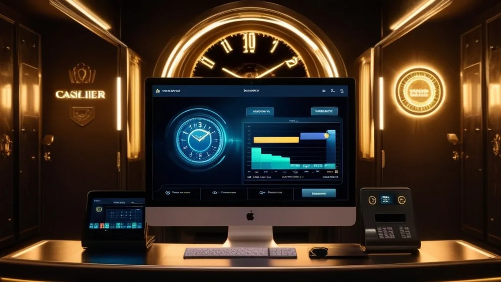 Casino payment dashboard showing withdrawal timing factors and processing progress